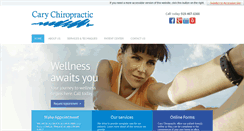 Desktop Screenshot of carychiropractic.com